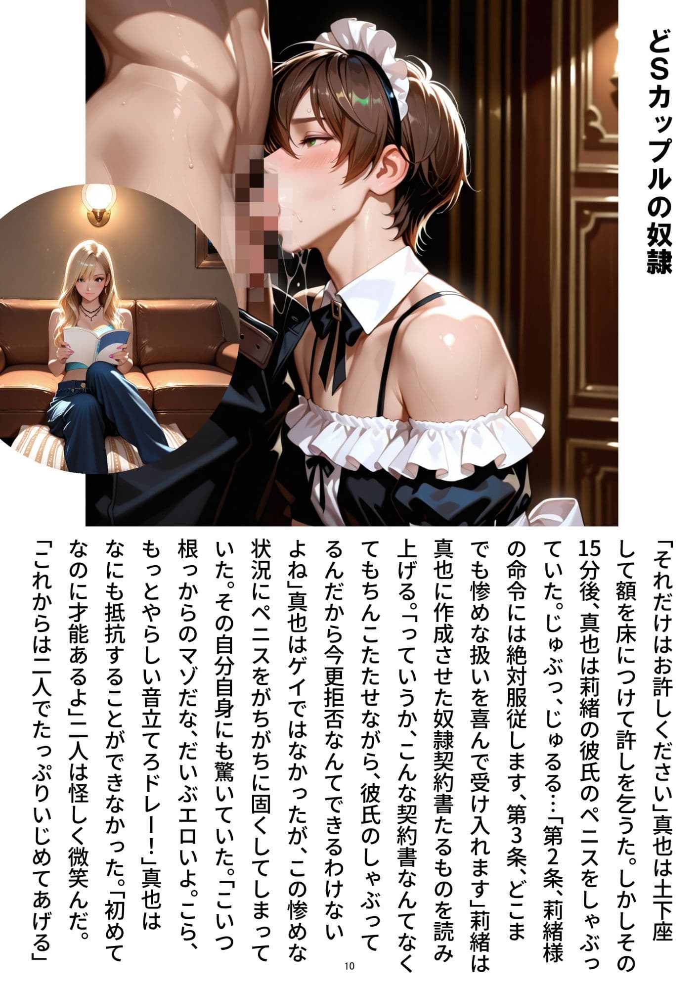 ご主人様の日常 僕は彼女の下僕です  〜S女性に支配される女装M男の主従生活〜  VOL.2 サンプル 3