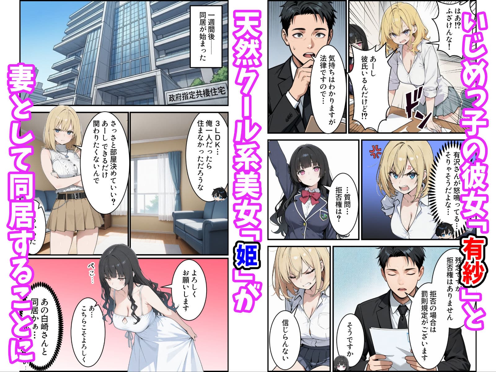 陰キャの俺がSSSランク優良精子保有者に選ばれたのでハーレム王になる話 〜いじめられっ子逆転劇〜 サンプル 3