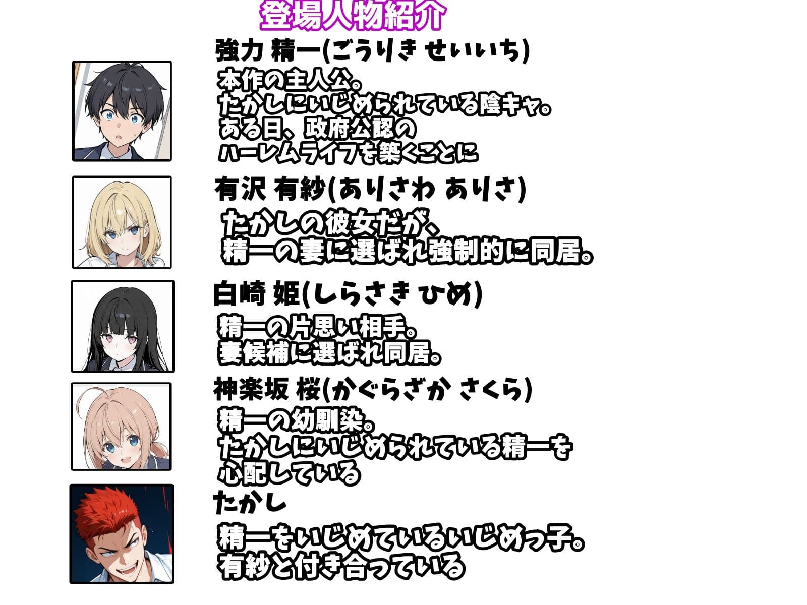 陰キャの俺がSSSランク優良精子保有者に選ばれたのでハーレム王になる話 〜いじめられっ子逆転劇〜 サンプル 8