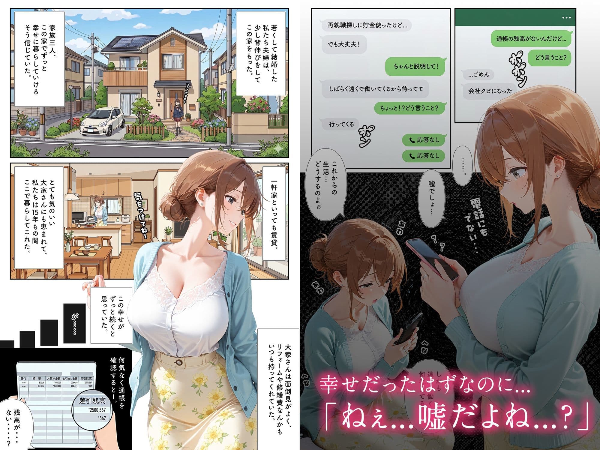 店子の人妻は雌になる サンプル 2