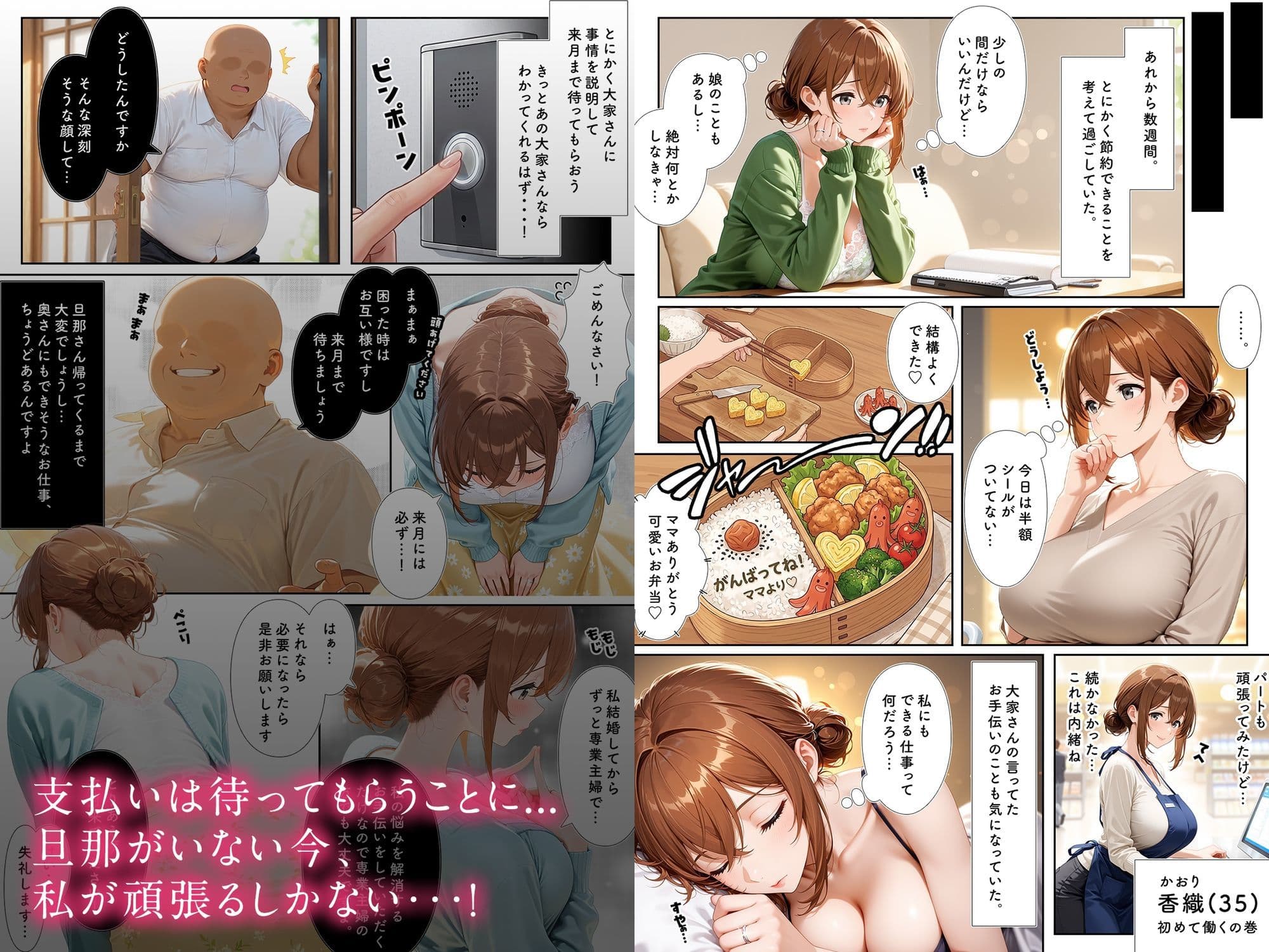 店子の人妻は雌になる サンプル 3