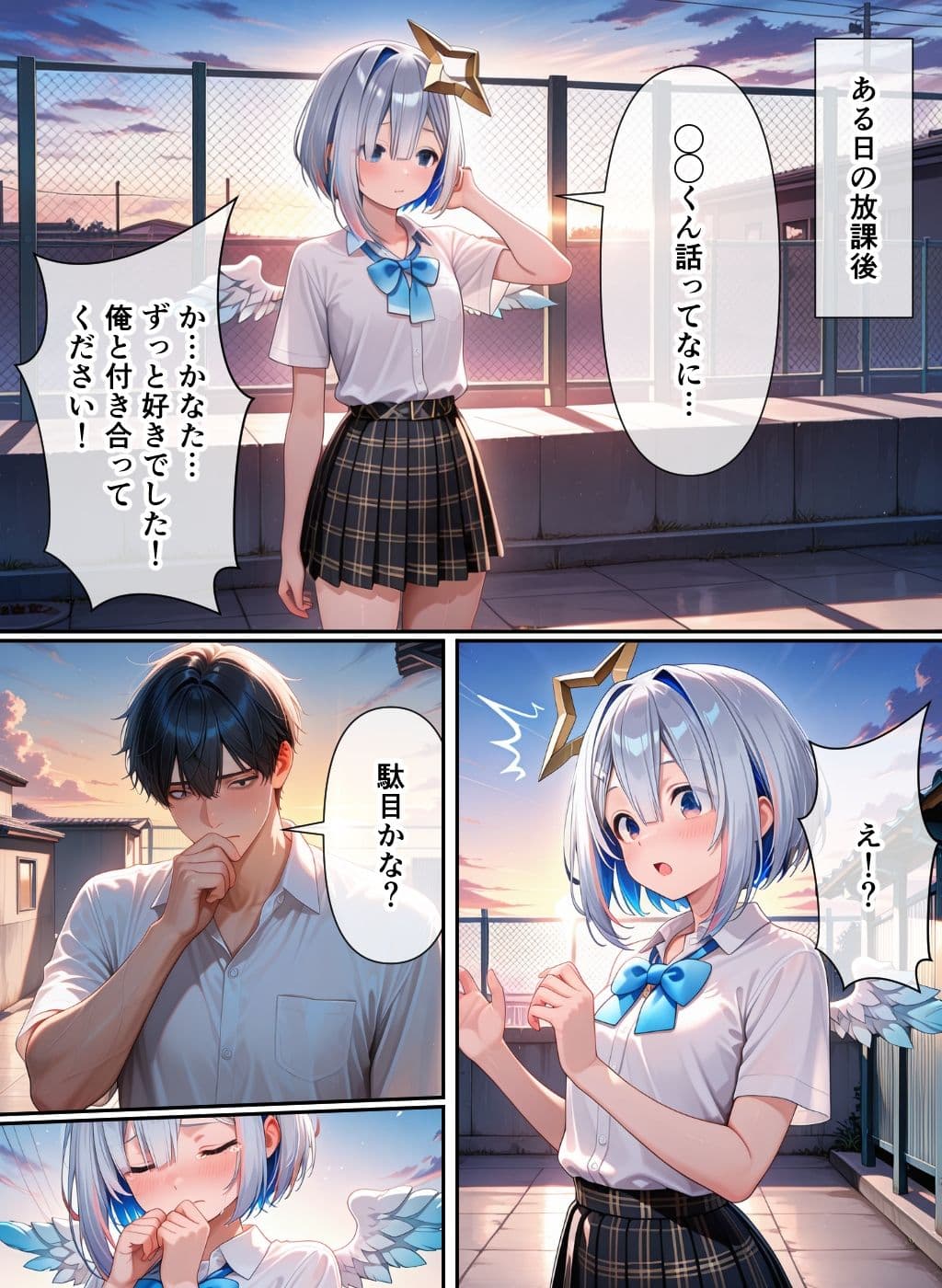 彼女の親友とエッチしちゃう話（雪●ラ●ィ、天●か●た） サンプル 1