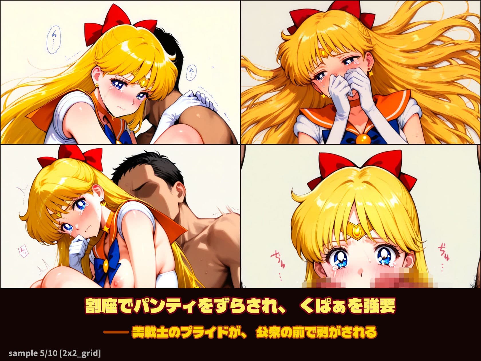 囚われたセーラーヒロイン  囚人のジレンマ  ヴィーナス編 サンプル 1