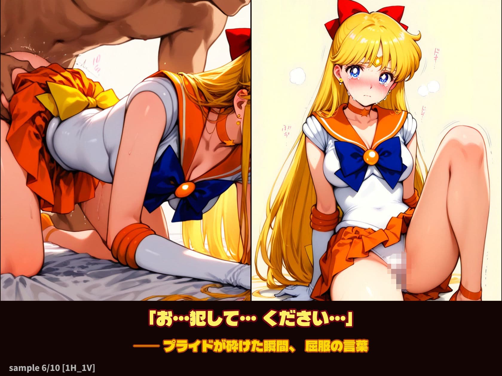 囚われたセーラーヒロイン  囚人のジレンマ  ヴィーナス編 サンプル 2
