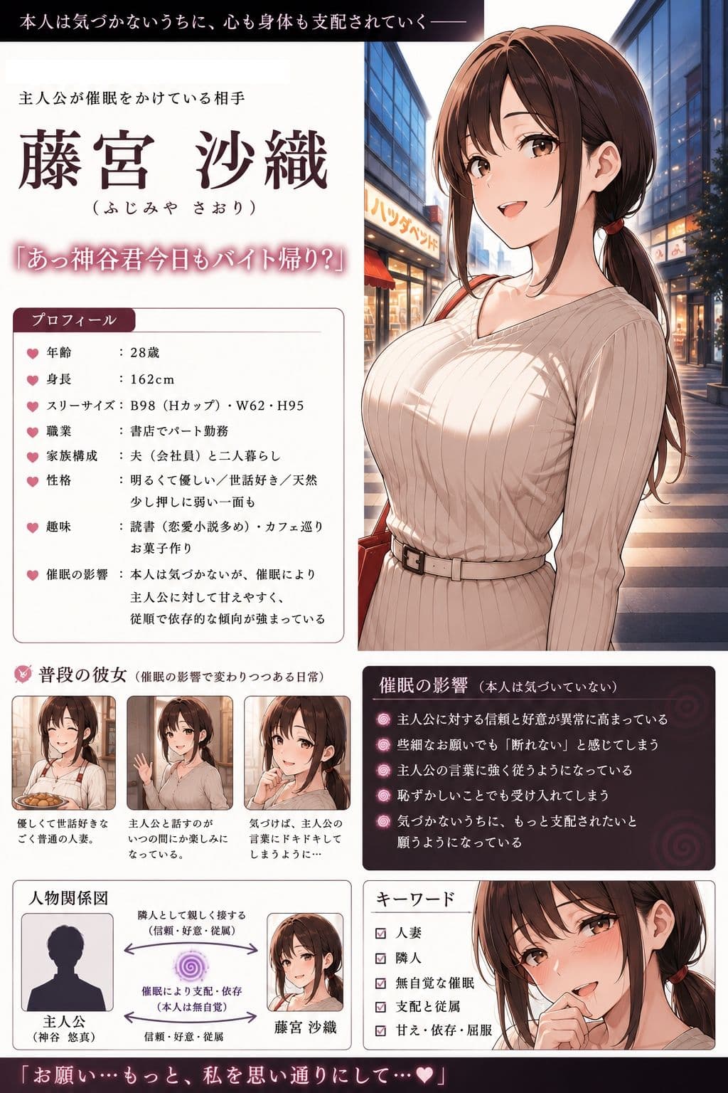隣の奥さんハ、もう催●済ミ 3 〜托卵編〜 サンプル 1