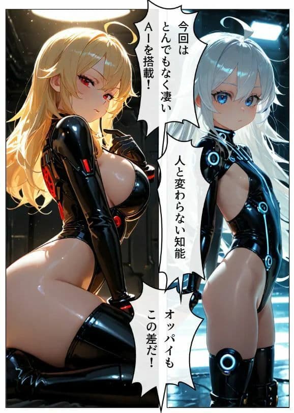 ついに買ったぞ！ 中出し搾精美少女アンドロイド！ サンプル 4
