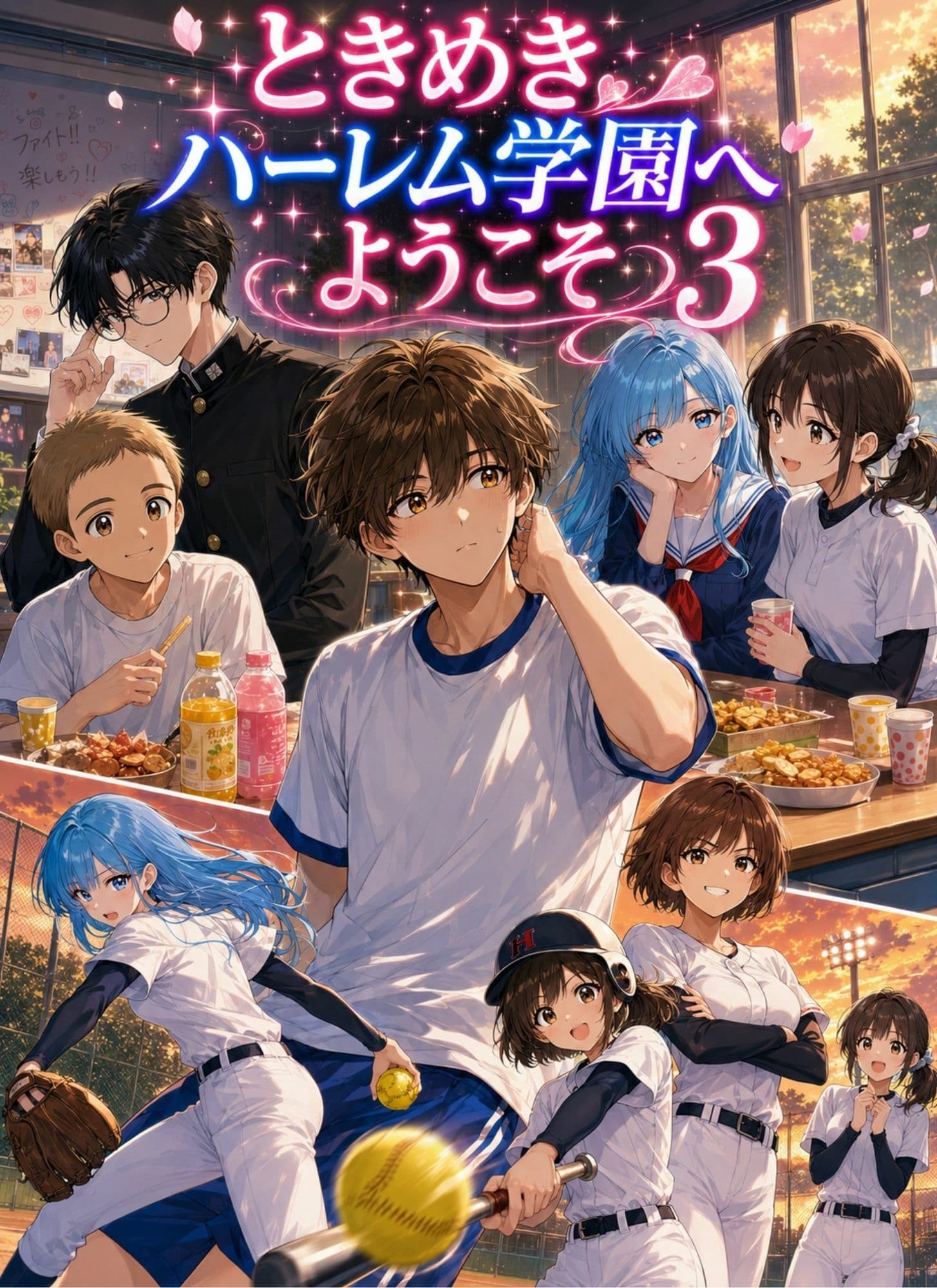 ときめきハーレム学園へようこそ3 サンプル 1