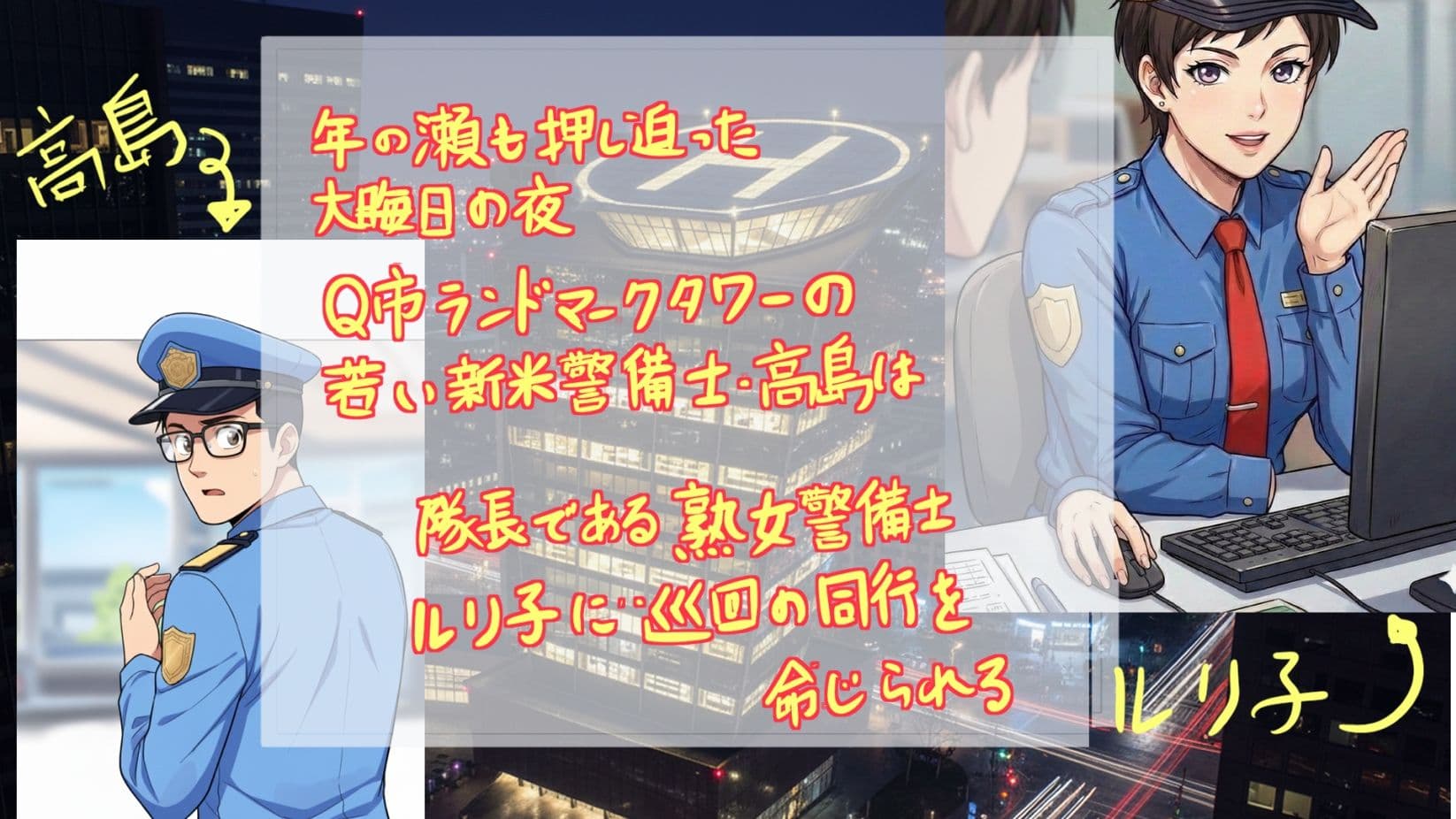 ノーパン巡回  大晦日の誘惑 サンプル 1