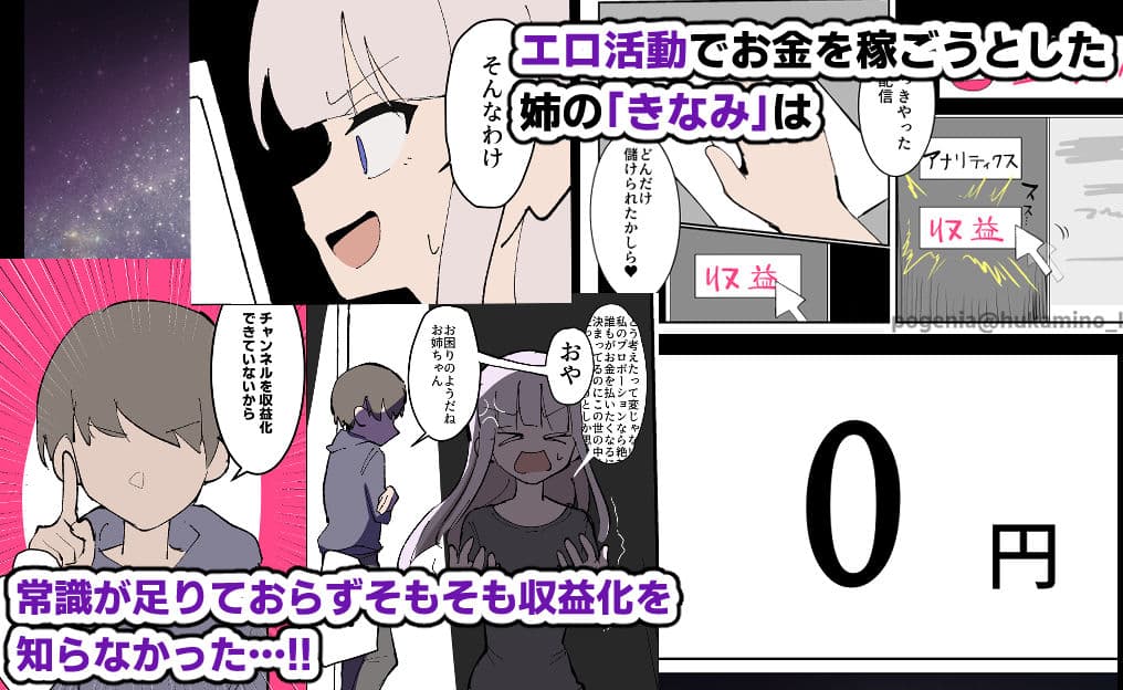 弟に先っぽいじめされて乳首＆クリイキしまくる漫画 サンプル 2