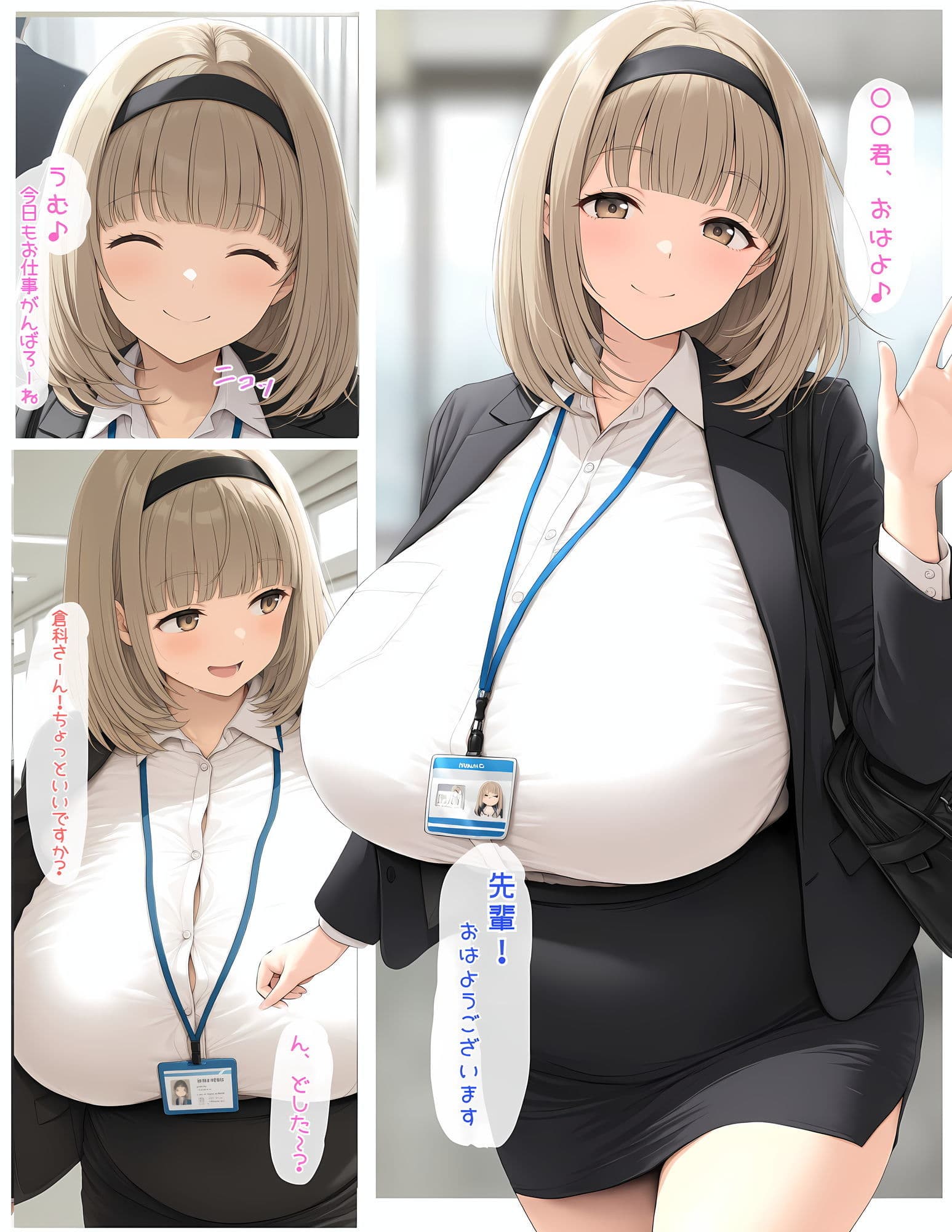 童貞の俺が爆乳先輩にお持ち帰りされる漫画。 サンプル 4