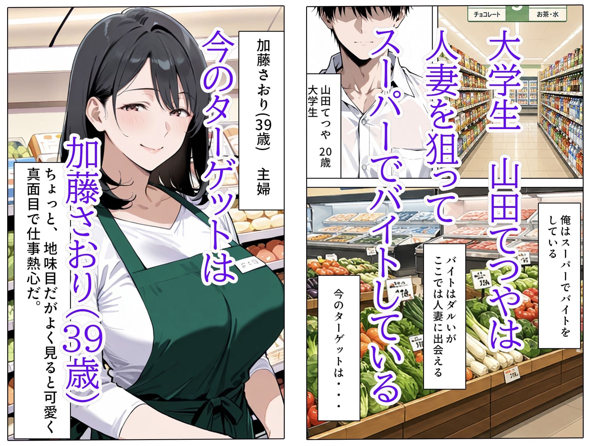 バ先のパート人妻とヤッちゃった話 サンプル 1