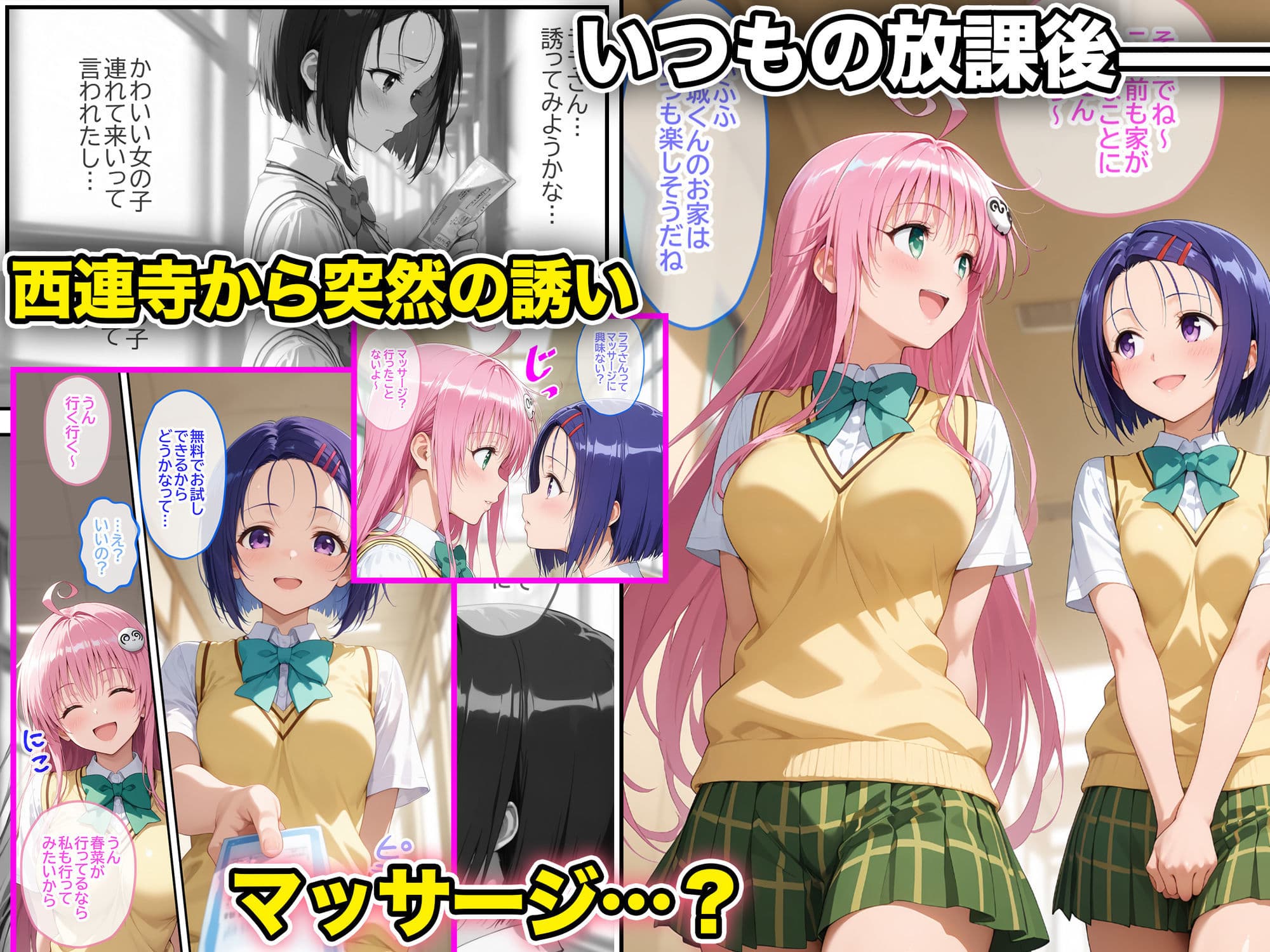 ネェ、早く挿入てぇ！オネダリララ  -媚薬オイルマッサージで快楽堕ちコース-  前編 サンプル 1
