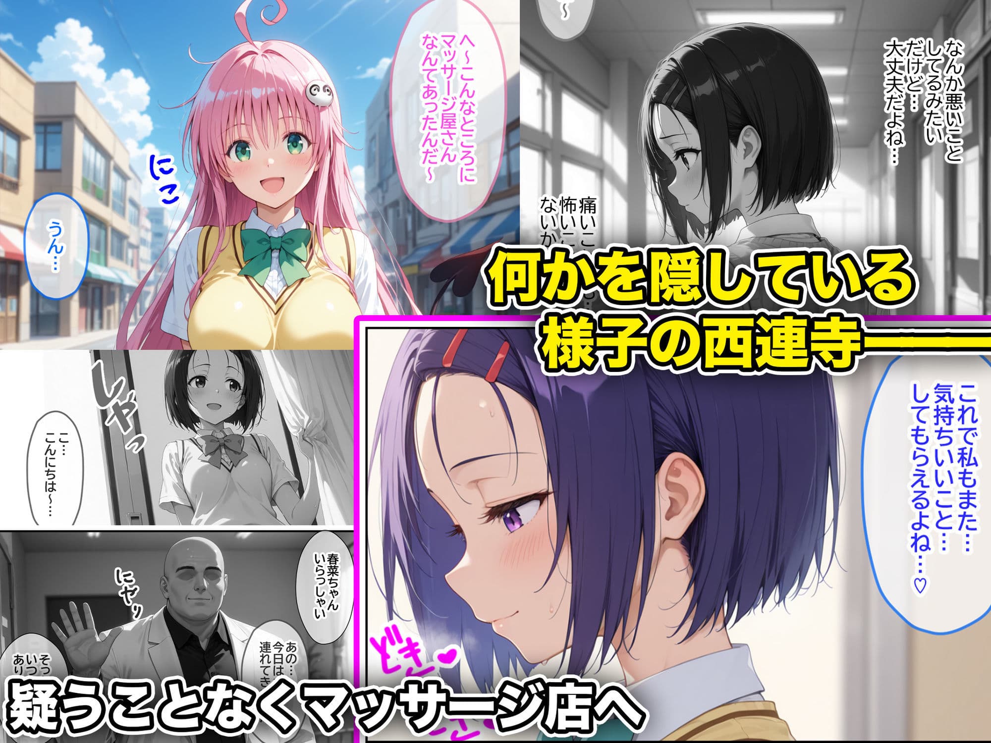 ネェ、早く挿入てぇ！オネダリララ  -媚薬オイルマッサージで快楽堕ちコース-  前編 サンプル 2