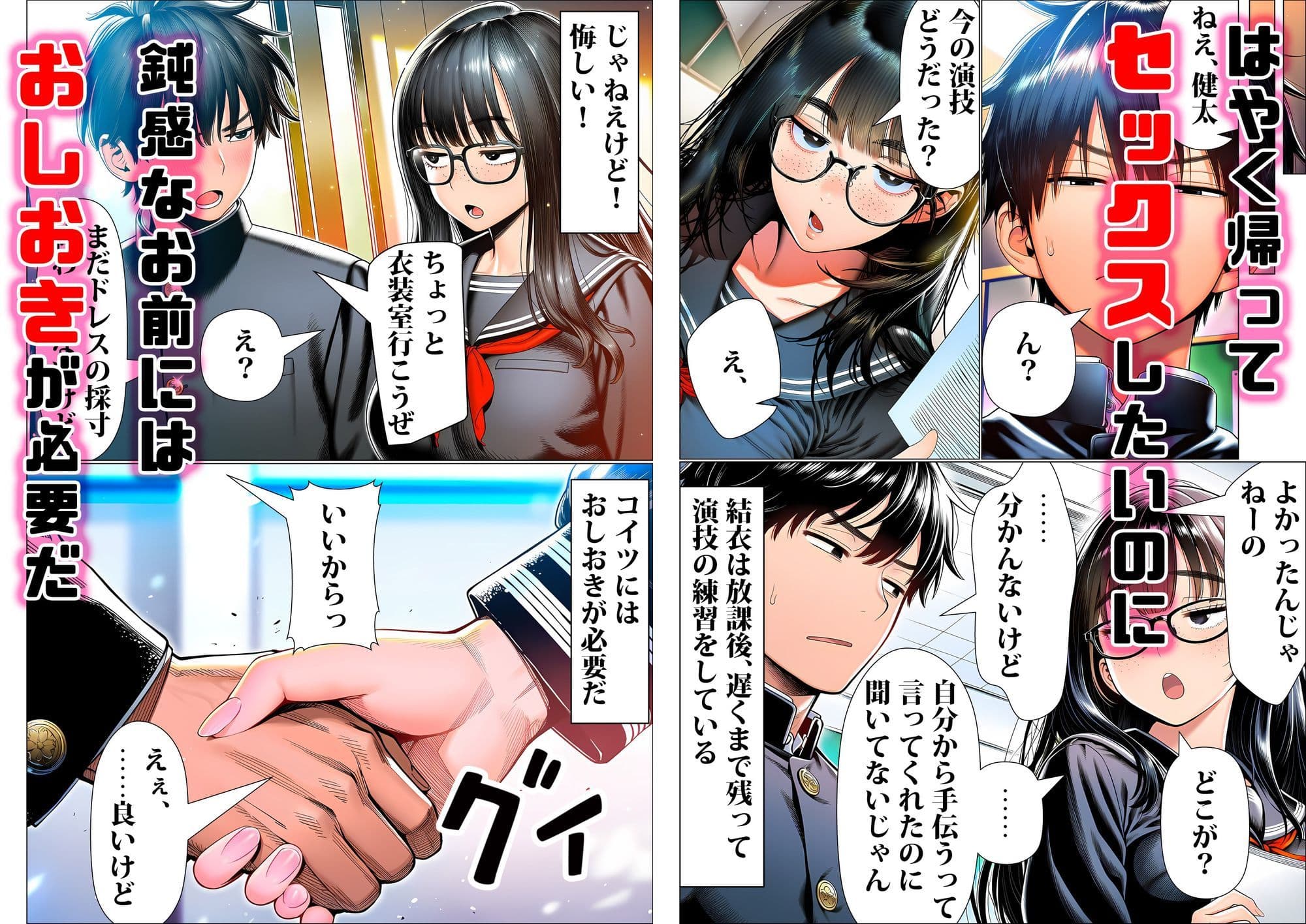 罰ゲームで地味ブスに嘘告白したら、孕ませちゃって結婚することになった2 サンプル 2