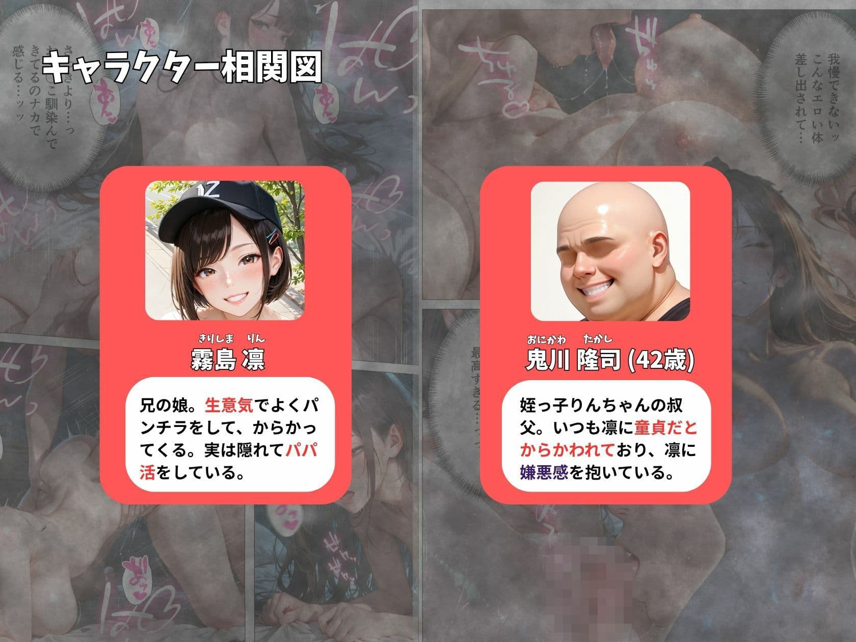 パンチラで誘惑してくるクソ生意気なそばかす姪っ子の弱みを握り調教した話 サンプル 1