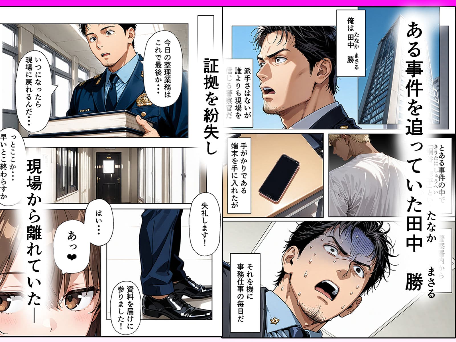 婦警憑依  後輩婦警に憑依したら事件が解決しそうな件  CaseI  相良ひなた編 サンプル 1