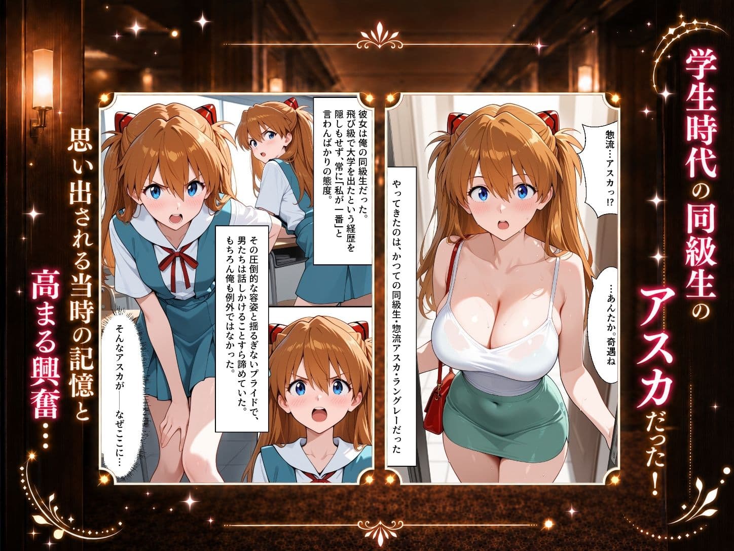 扉を開けたらア〇カが立っていた サンプル 2