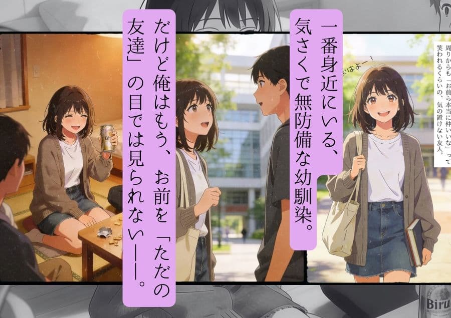 僕だけの覗き見鑑賞会〜宅飲みで仕掛けた秘密のライブビュー〜 サンプル 2