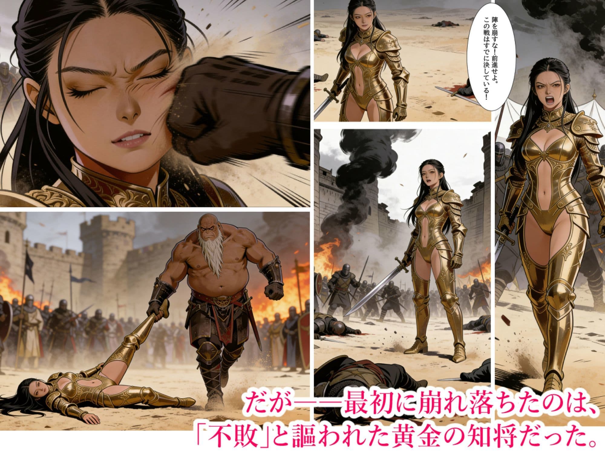 3戦姫、堕ちる サンプル 3