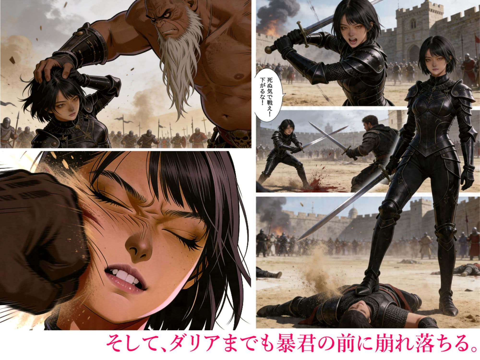 3戦姫、堕ちる サンプル 5