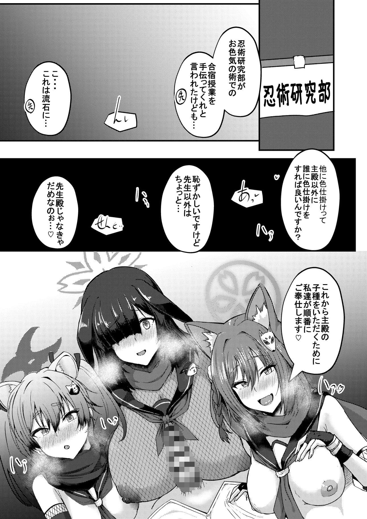 -Bl○e Archive- Summary Book サンプル 8