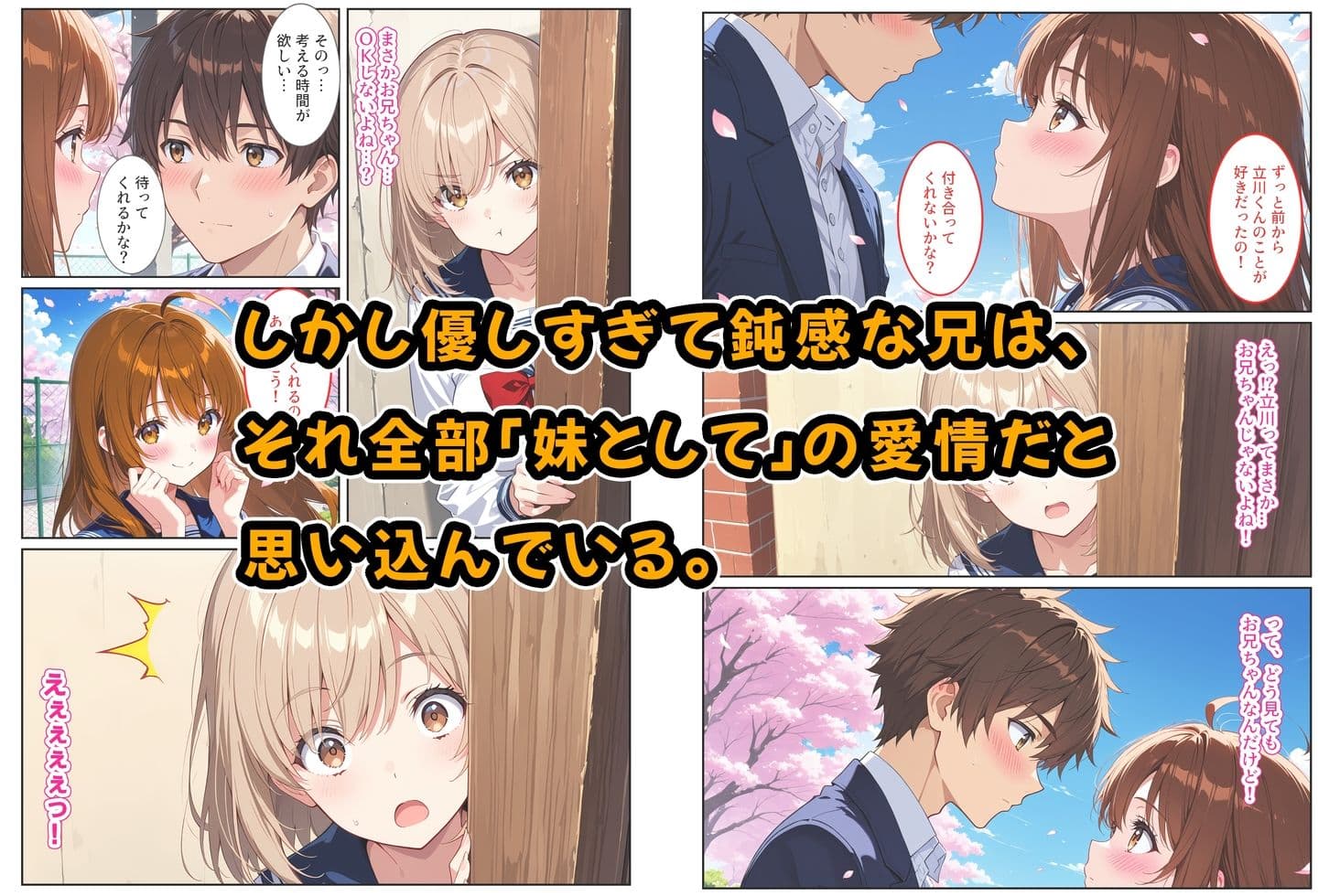 間違って媚薬を飲んで発情しちゃった爆乳妹が大好きな兄に中出しおねだりしてきた！ サンプル 2