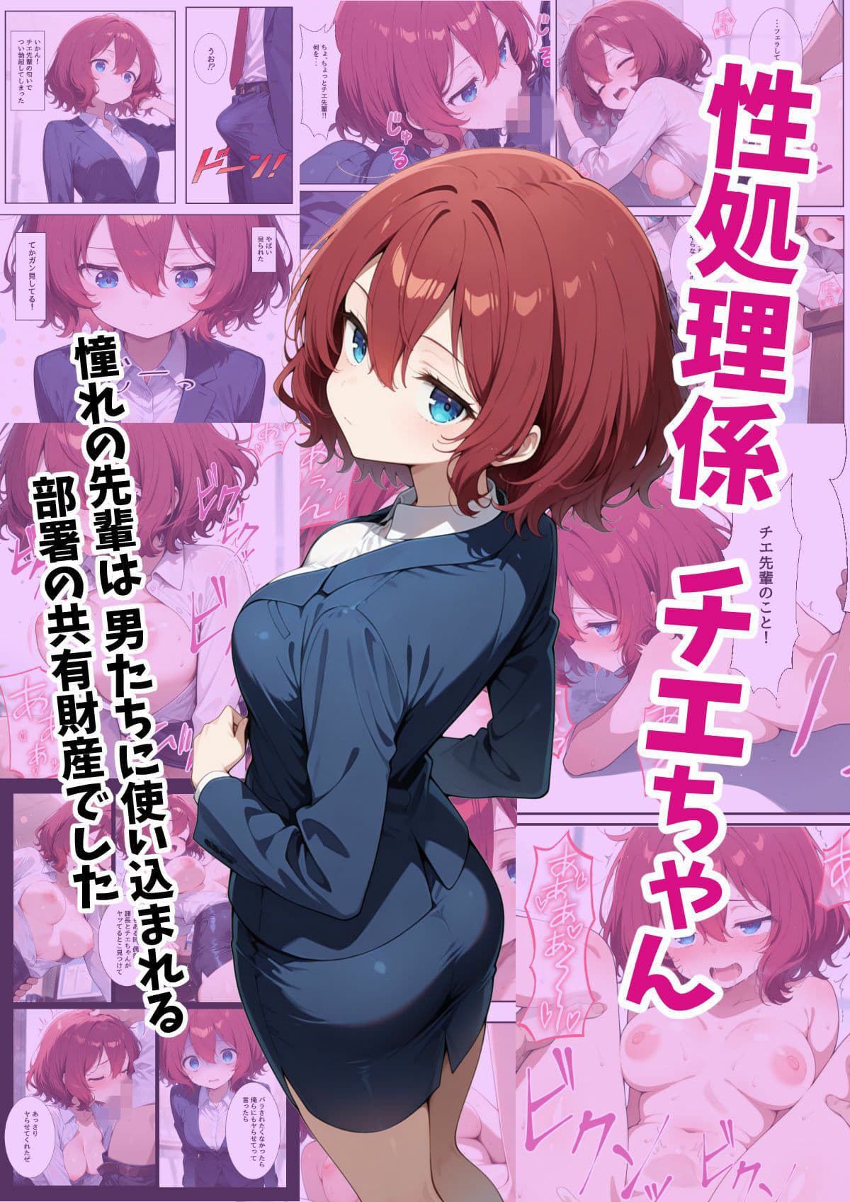 性処理係チエちゃん  〜憧れの先輩は男たちに使い込まれる部署の共有財産でした〜 サンプル 1