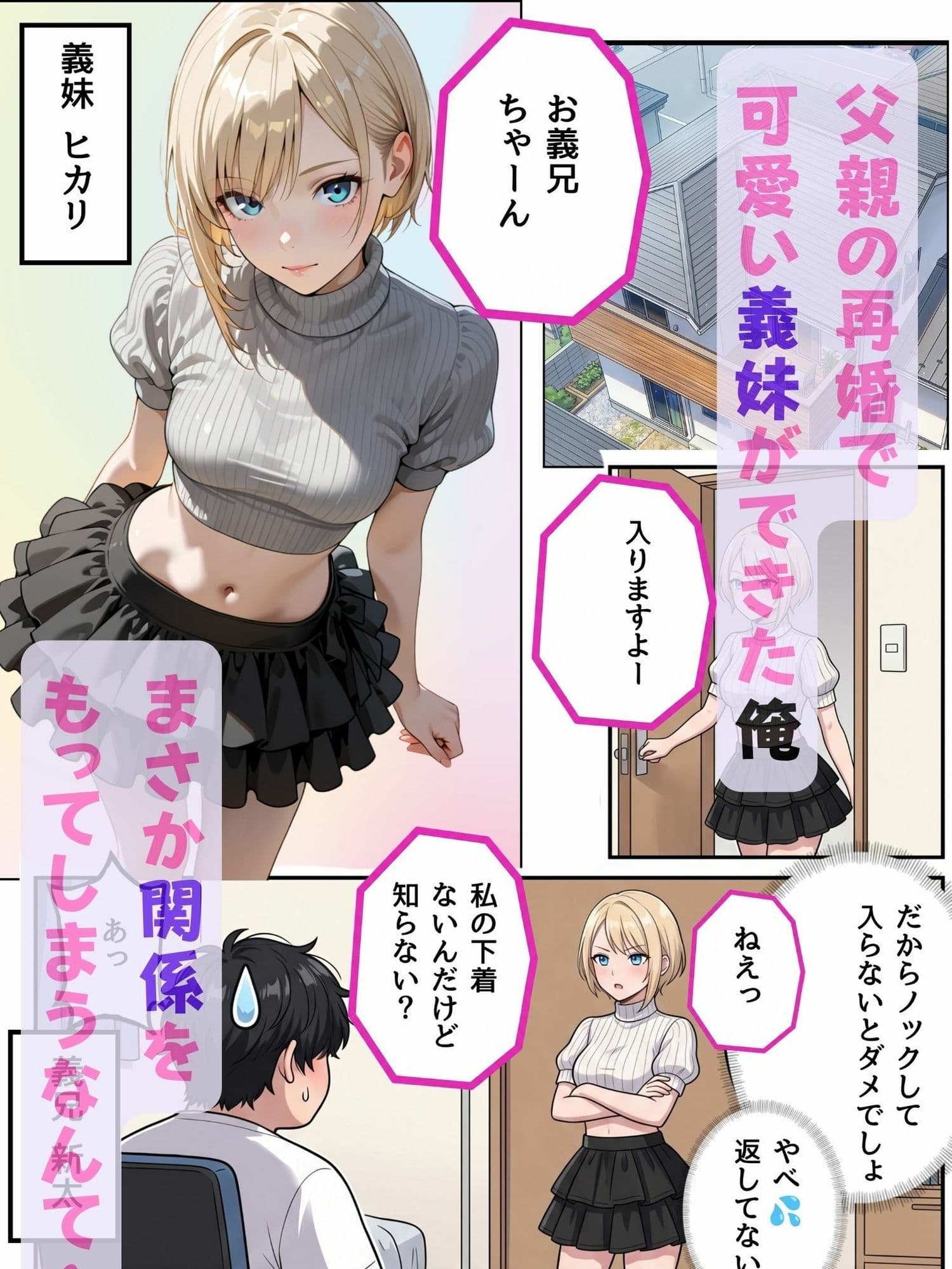 義妹のパンツでオナってたらエロい目にあった話 VOL.3 サンプル 1