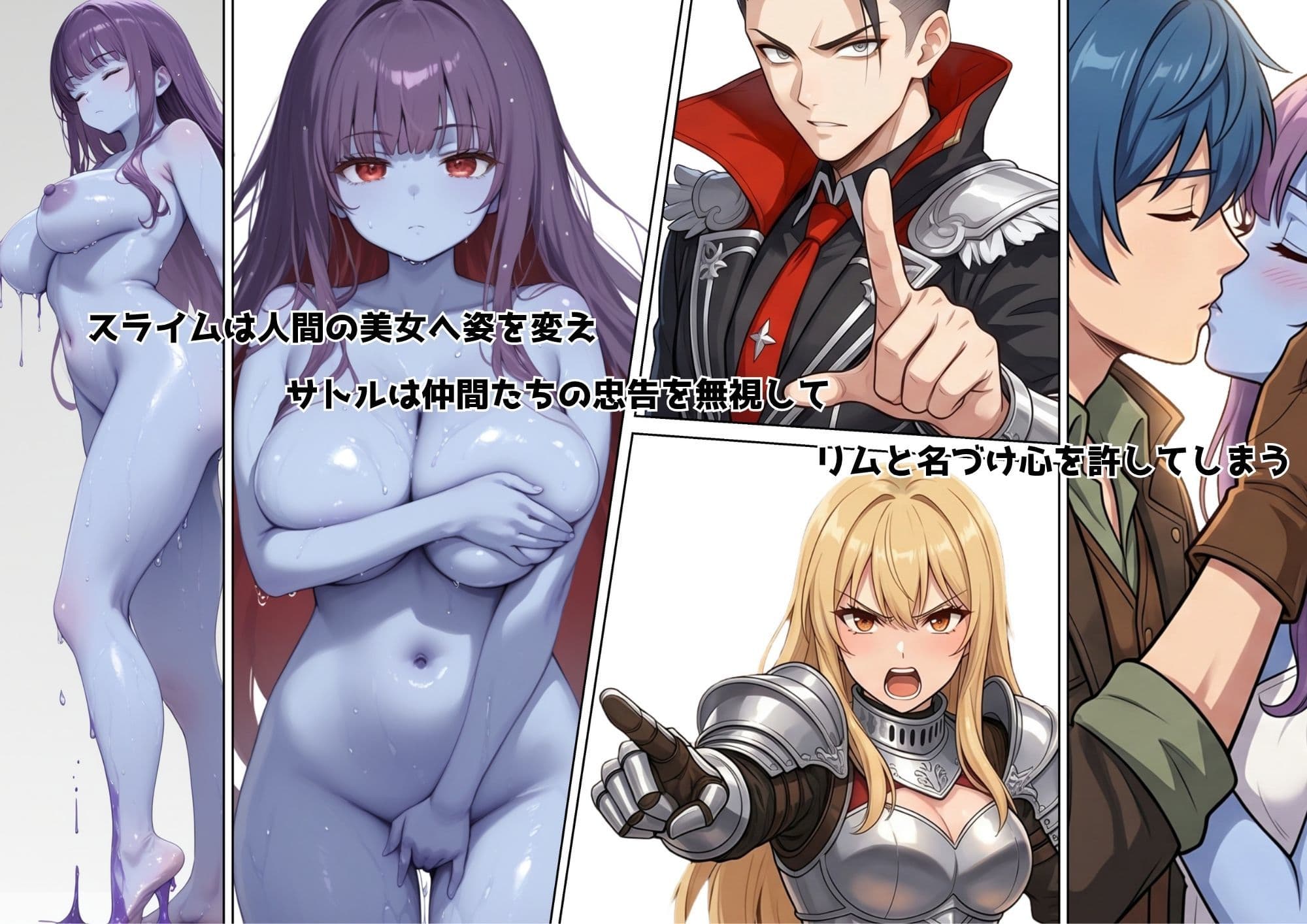 魔物転換！！愛情もセックスも全て罠  スライムに身体を乗っ取られる サンプル 2