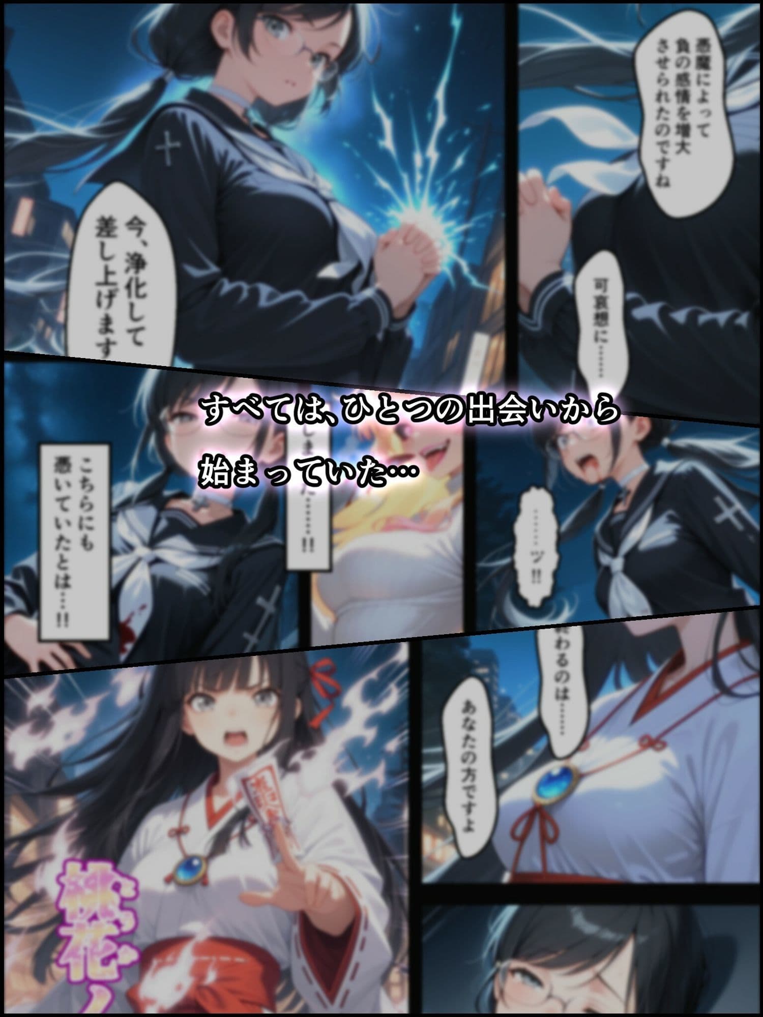 蝕宴のコラプティオ 大罪の淫魔が覚醒して世界が堕ちるまでの1ヶ月間・後編 サンプル 6