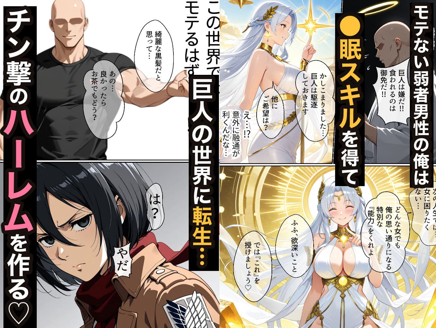 転生した俺は催○洗脳でチン撃のラブラブ完全服従ハーレムを築く 1〜俺の命令は絶対の酒池肉林〜 サンプル 1