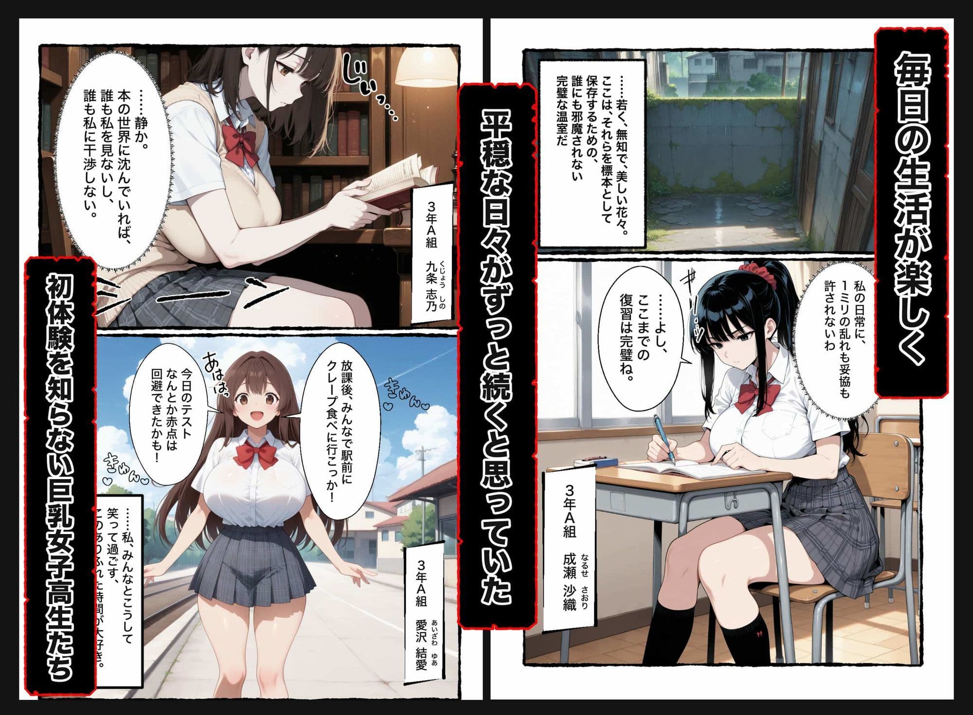 壊された処女  無慈悲生ハメの話 サンプル 1