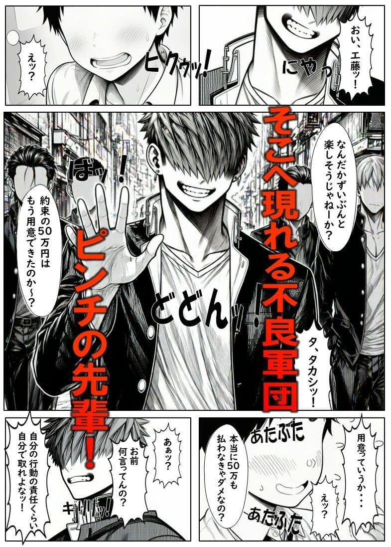 変えられていく手塚さん  第一話  大好きな彼のためDQRにNTRされるJ×2 サンプル 4