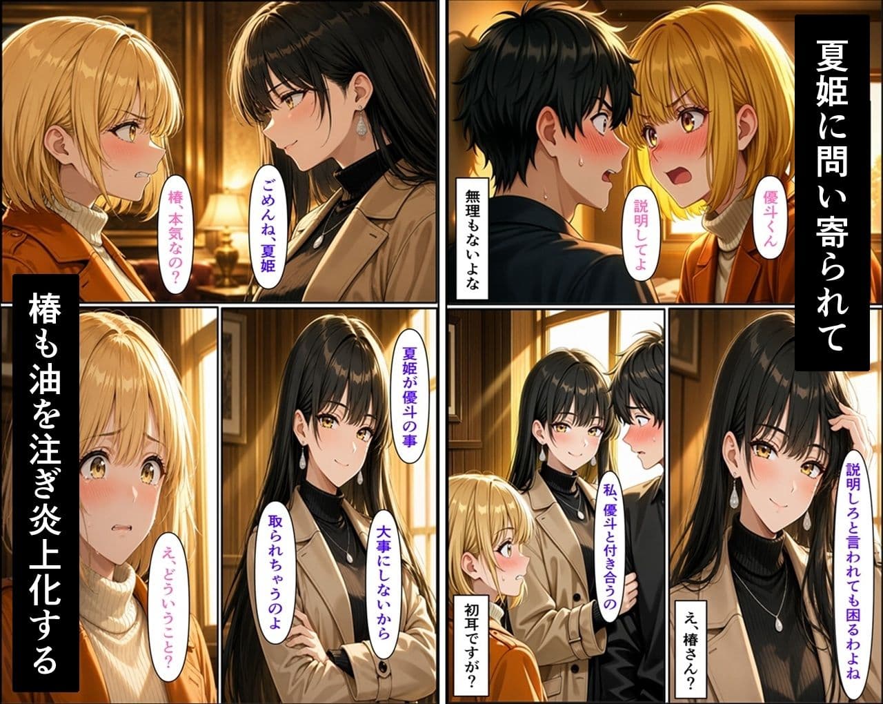 無防備すぎる同級生に、理性が追いつかなかった話 第12話「親友の想い」 サンプル 1