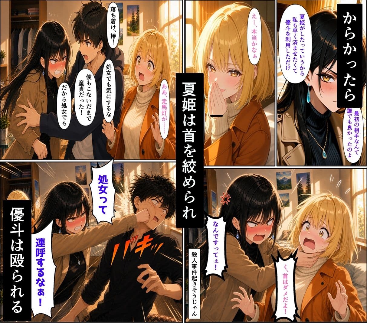 無防備すぎる同級生に、理性が追いつかなかった話 第12話「親友の想い」 サンプル 3