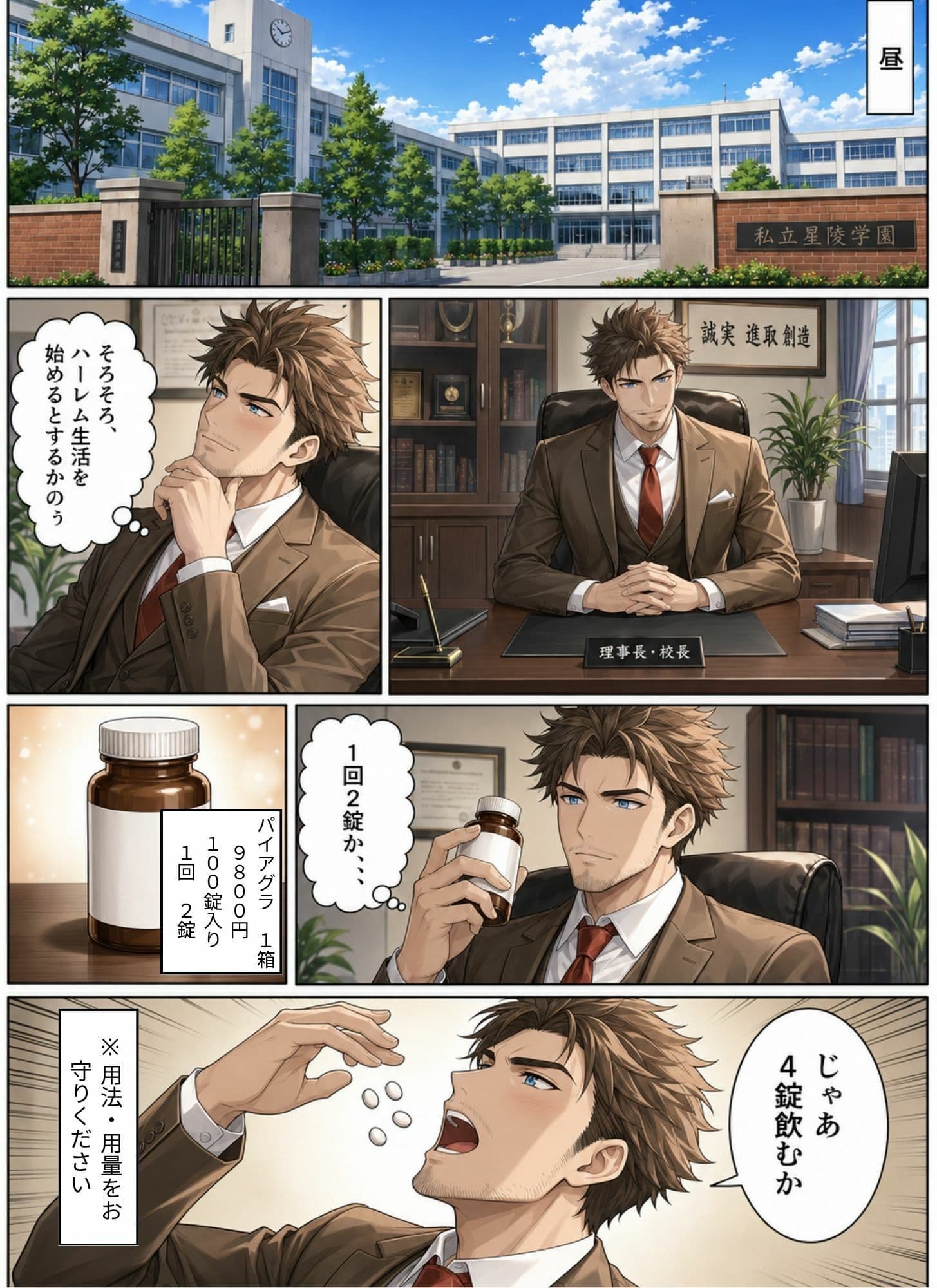 ときめきハーレム学園へようこそ4 サンプル 1