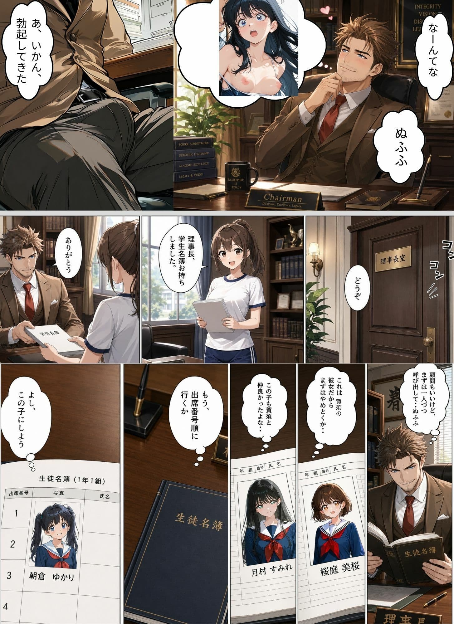 ときめきハーレム学園へようこそ4 サンプル 4