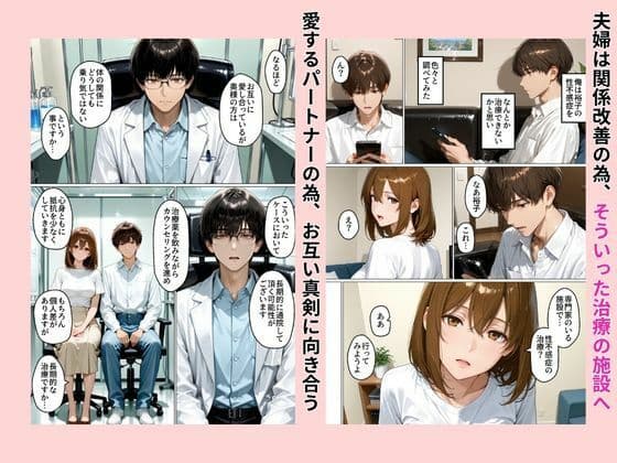 性不感症の妻を治療してもらったらド淫乱になってしまった サンプル 4