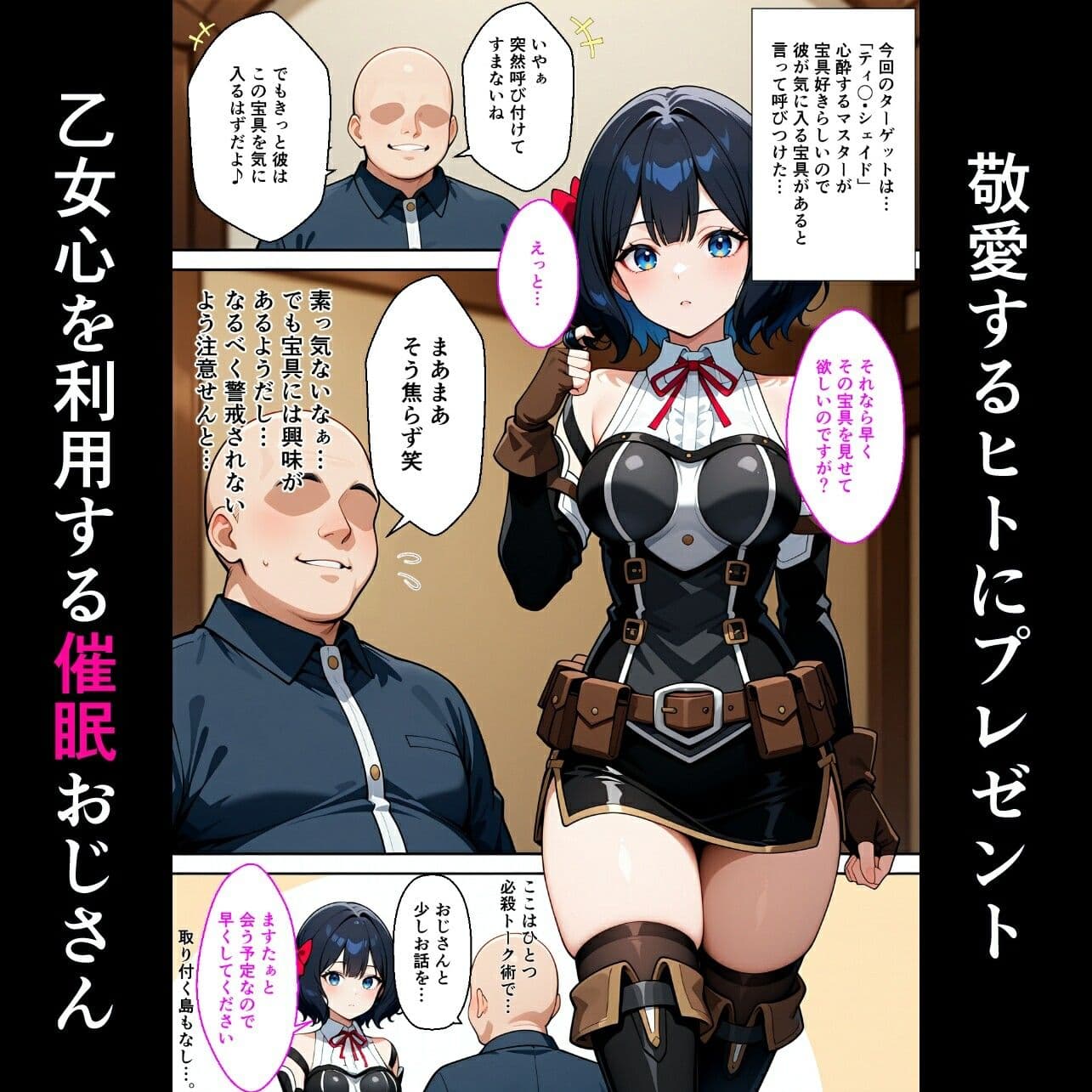嘆きのヒロイン達を催●術でオナホに堕とす話 サンプル 6