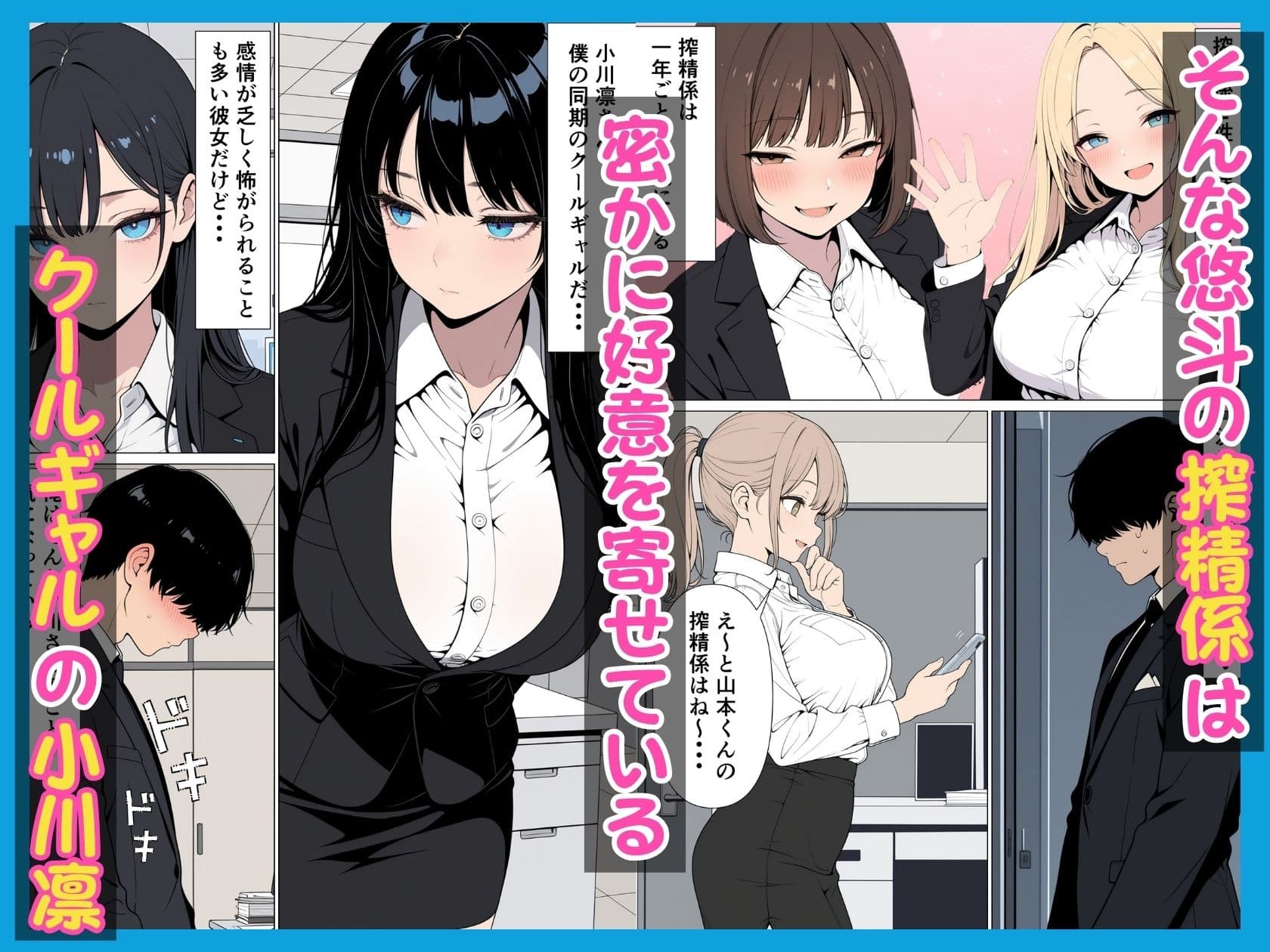 性処理係のクールギャルに媚薬を盛って潮だくあまあまセックス サンプル 2