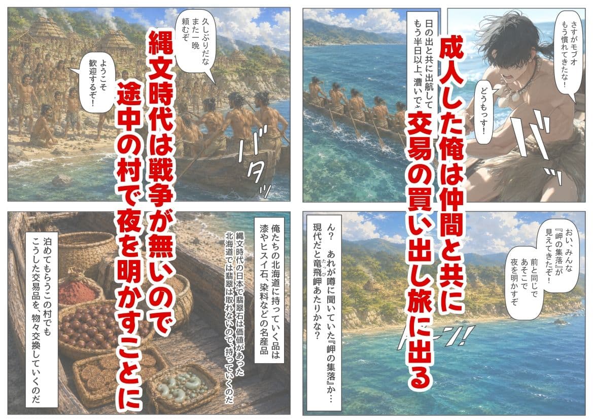 縄文時代に俺が転生したら、性風習が叡智すぎた件 サンプル 2