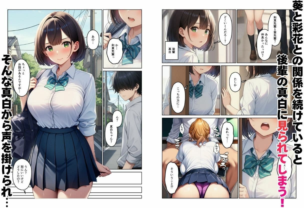 デカチンで学園ハーレムになった話 サンプル 9