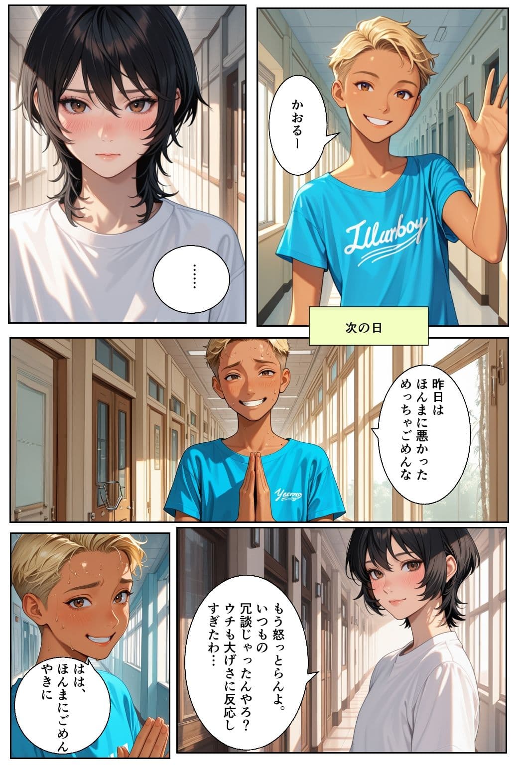 男の娘かおるのけんじと初あなるの巻 サンプル 5