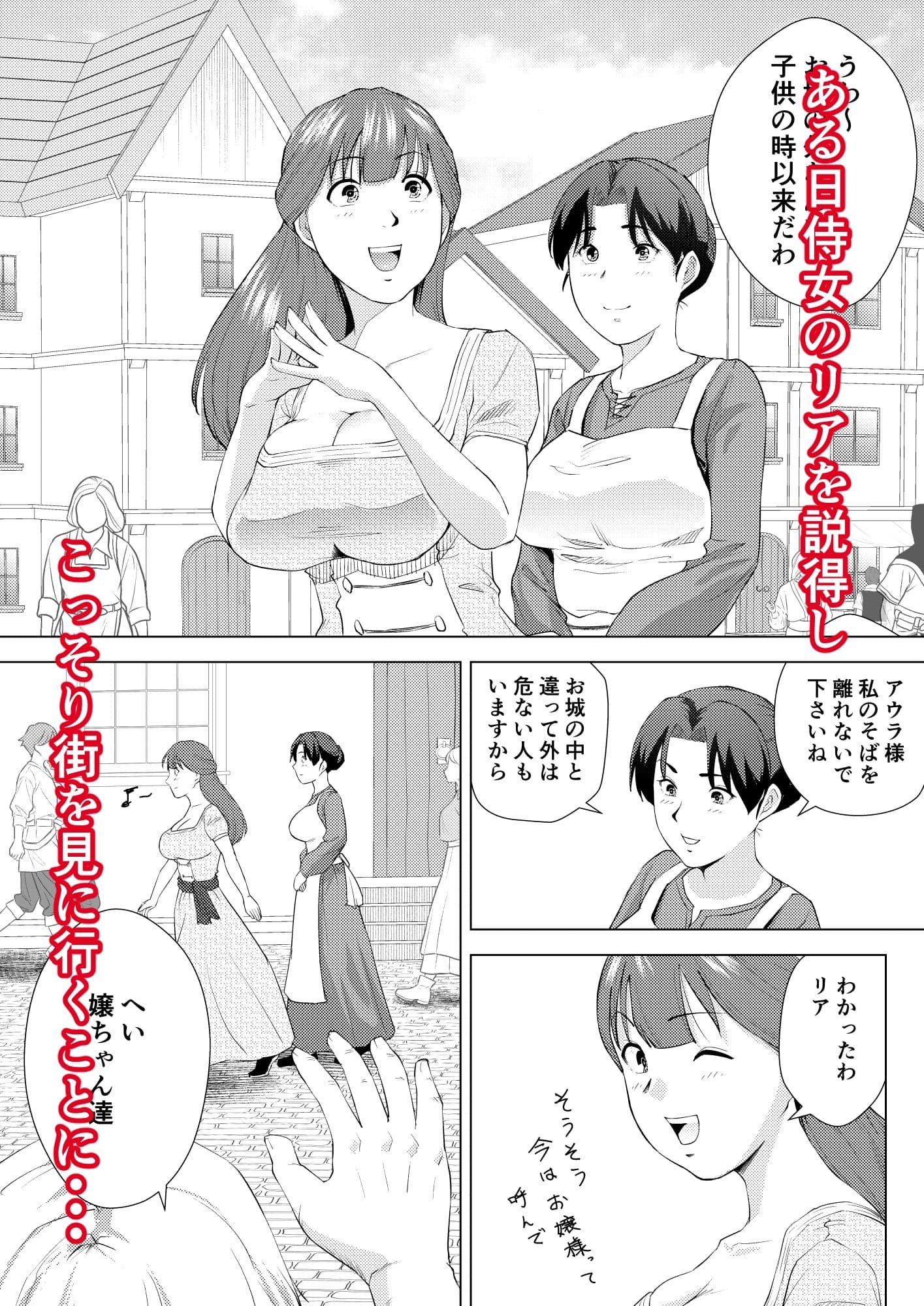 無知な王女のお仕事体験 娼館で初めての性交 サンプル 3