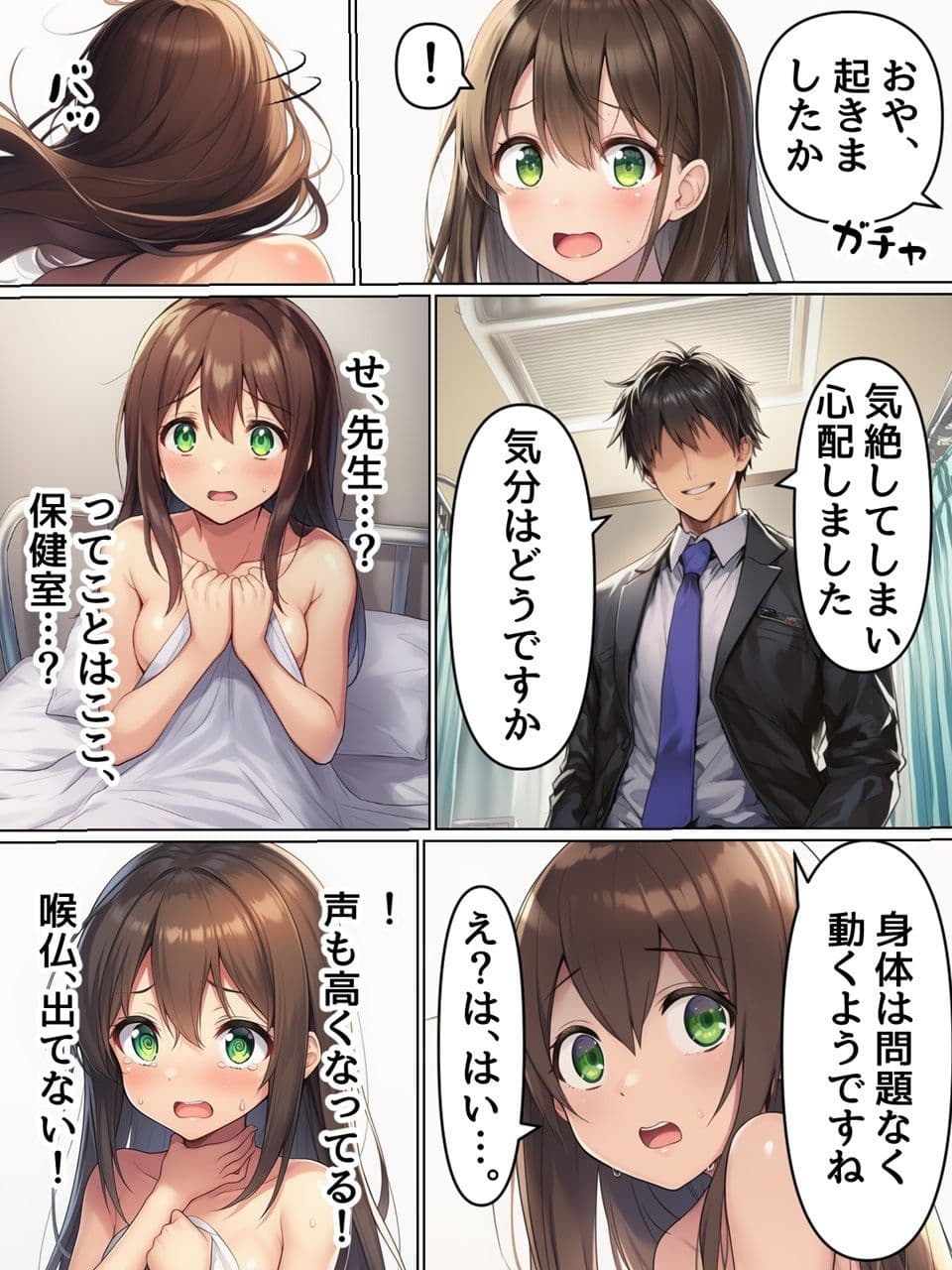 TS病で女体化しちゃった男子が治療の為セックスするハメになった話 サンプル 3