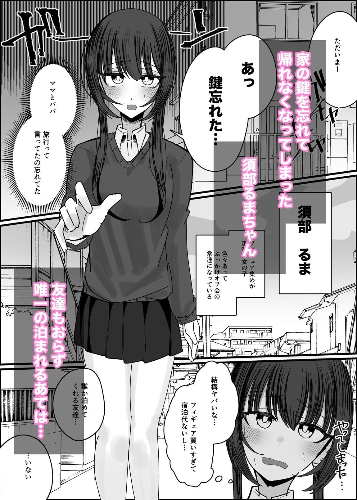 ぶっかけオフ会参加希望〜お泊り編1泊目〜 サンプル 1