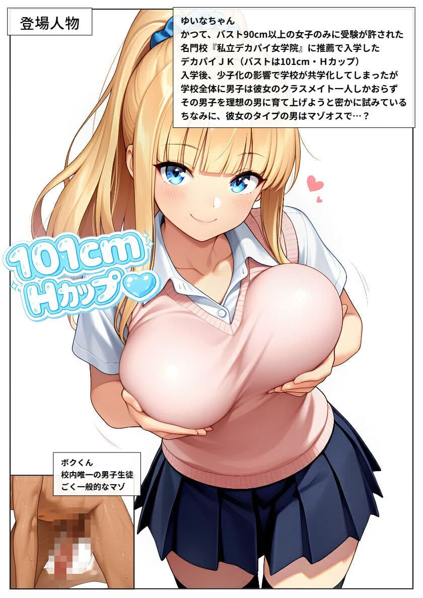 文化祭でマゾ搾り体験会 サンプル 1