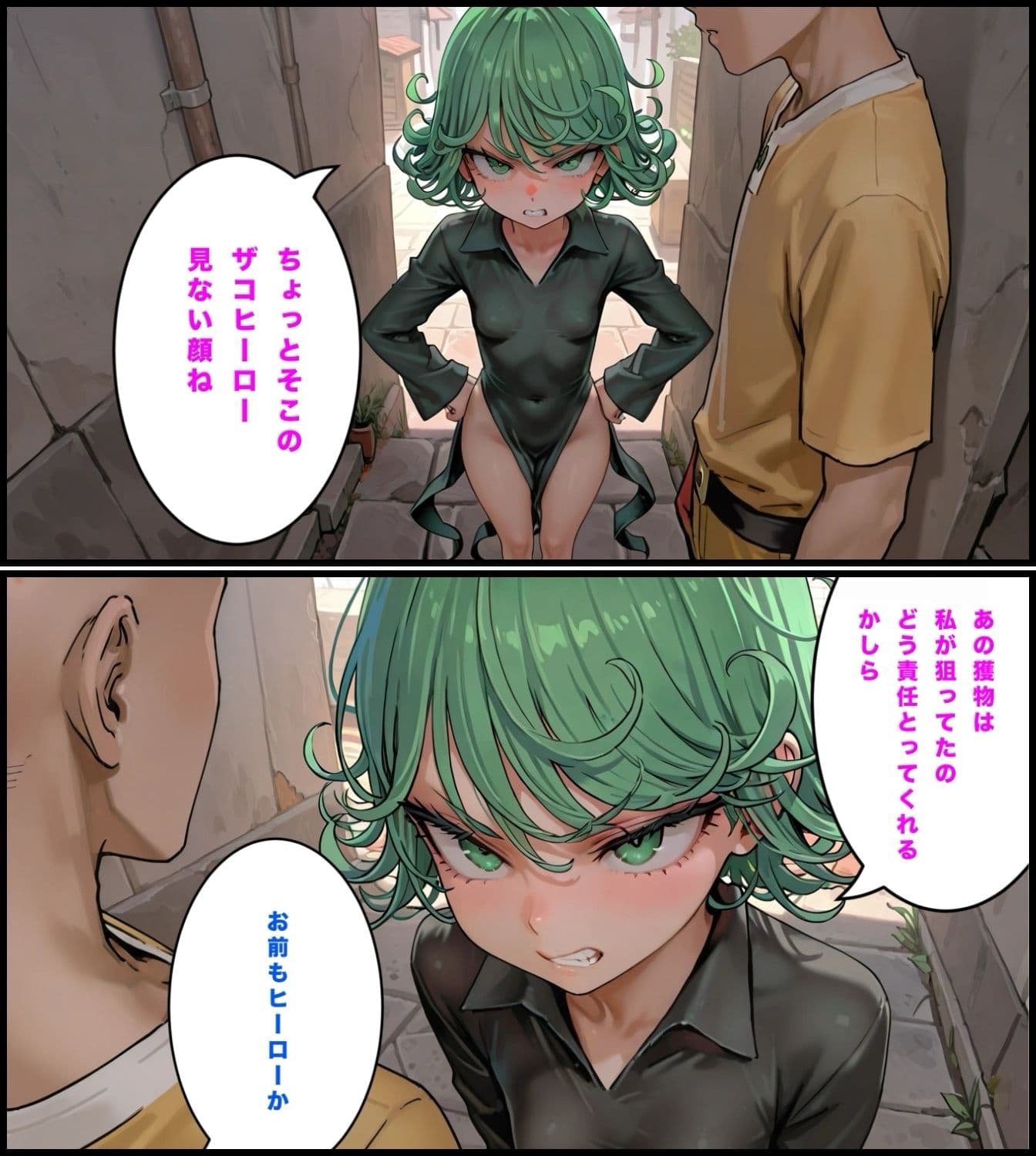 デカチンが弱点のヒーロー サンプル 1