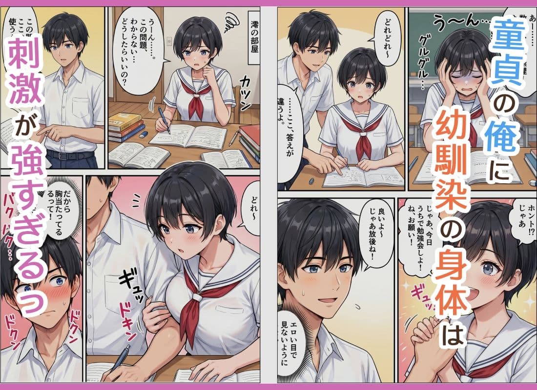 むっちり成長したボーイッシュ幼馴染がエロすぎる！ サンプル 3
