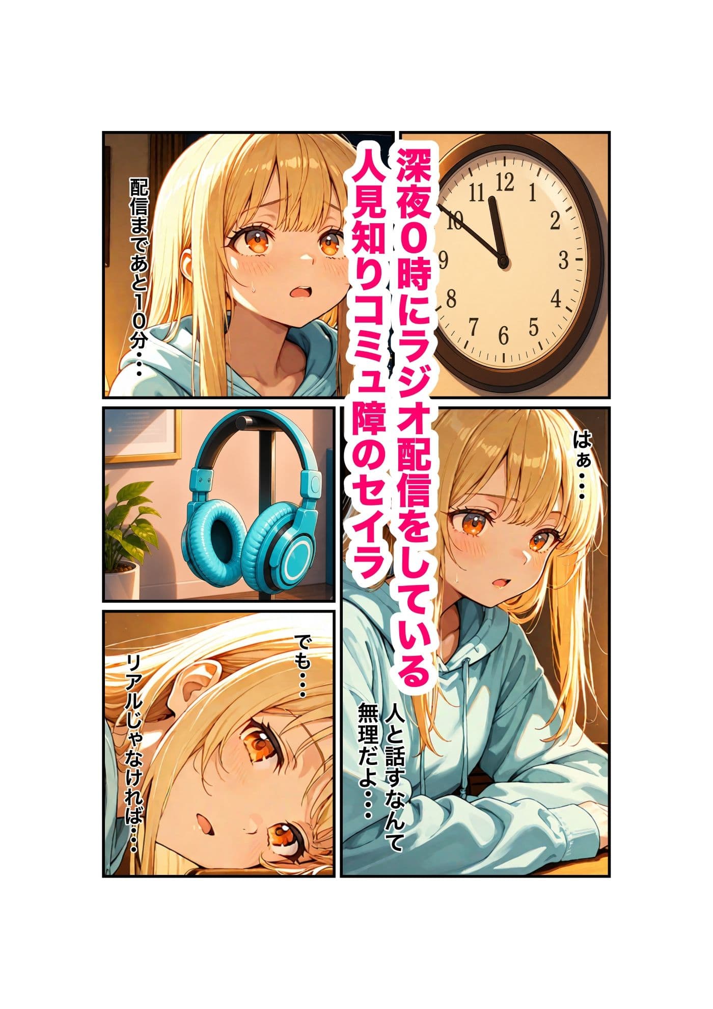 『セイラの深夜ラジオ〜君の彼女はセイラ〜』リスナーの妄想、お読みします サンプル 1